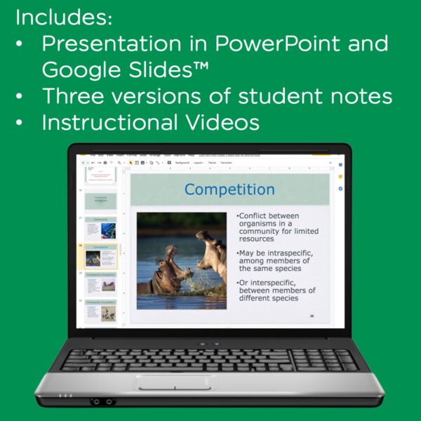 populations and communities powerpoint