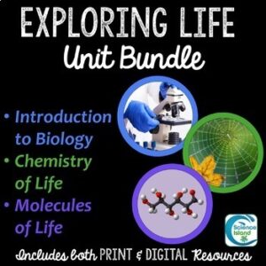 Introduction to Biology Unit Bundle (Distance Learning)